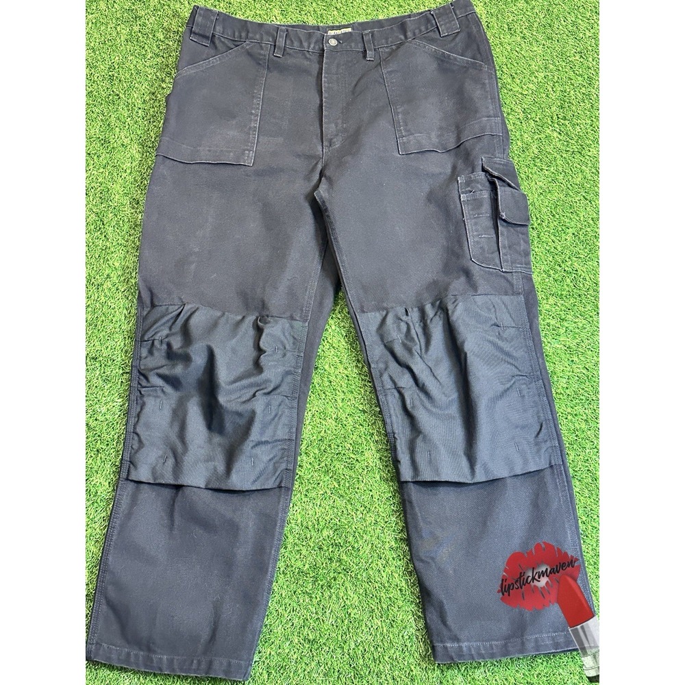 Blåkläder Craftsman Trouser Knee Pad Work Pants Mens 42x32‎ Black